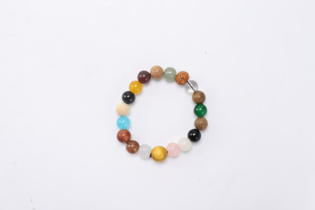 Handmade Colorful Beaded Bracelet – Customizable DIY Jewelry Kit