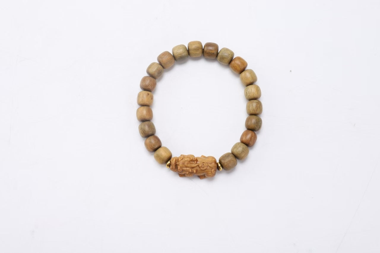 Natural Wood Health Bracelet – Protect Your Wellbeing, Chinese Style